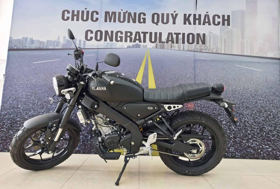 Yamaha XSR155 2021 về Việt Nam thêm màu mới giá 778 triệu đồng